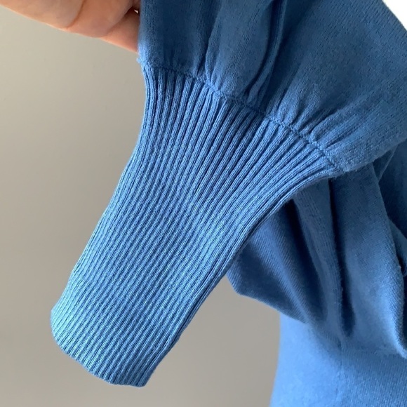 MAGASHONI Light Blue Crewneck Sweater - Picture 6 of 10